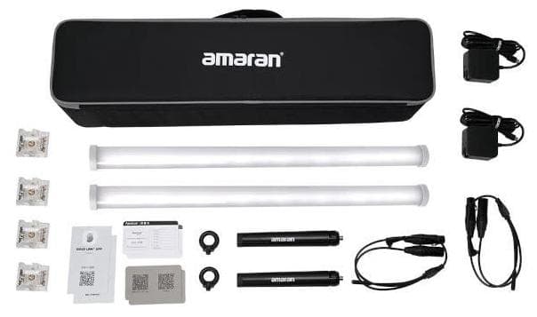 Aputure PT2c 2 Light RGBWW 600 Production Kit