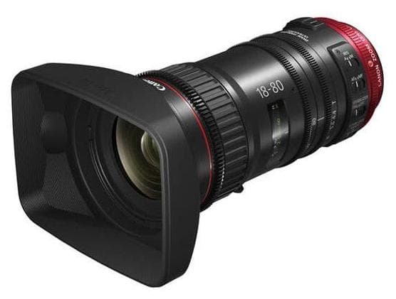 Canon CN-E 18-80mm T4.4 LIS KAS S Cinema Lens
