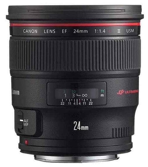 Canon EF 24mm f1.4 L II USM