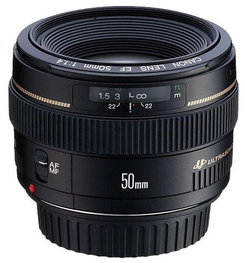 Canon EF 50mm f/1.4 USM Lens