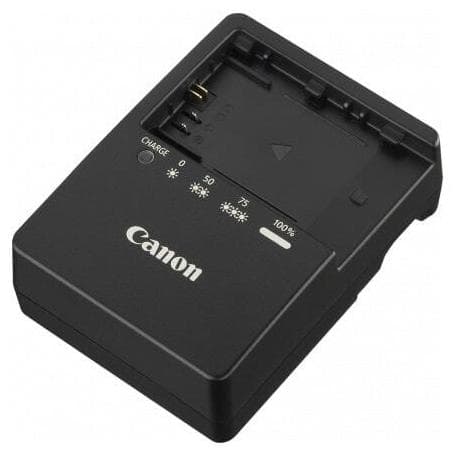 Canon LC-E6E Charger for LP-E6/LP-E6N/LP-E6NH/LP-E6P/LP-EL Batteries