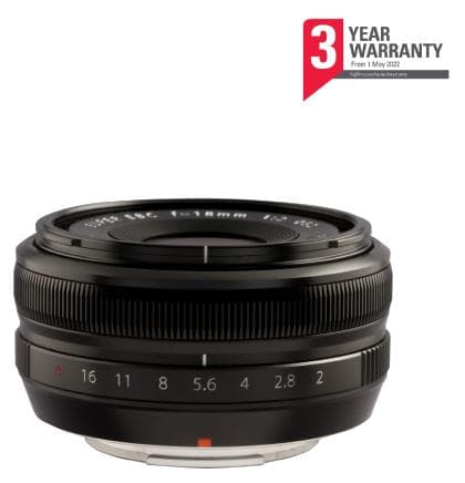 Fujifilm XF 18mm f/2 R Lens