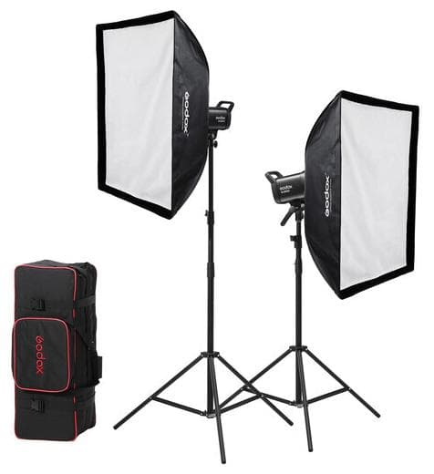 Godox SL60IIBI Bi-Colour LED Video 2 Light Kit