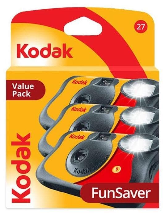 Kodak Max Flash 27exp 3xPack - Single Use Camera