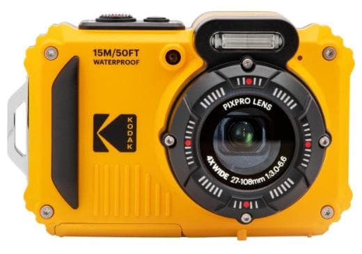 Kodak WPZ2 Waterproof Compact Camera - Yellow