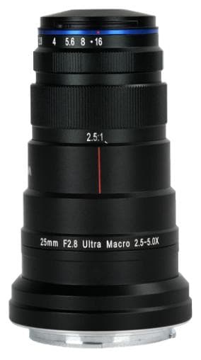 Laowa 25mm f/2.8 2.5-5X 5:1 Ultra-Macro Lens - Nikon Z