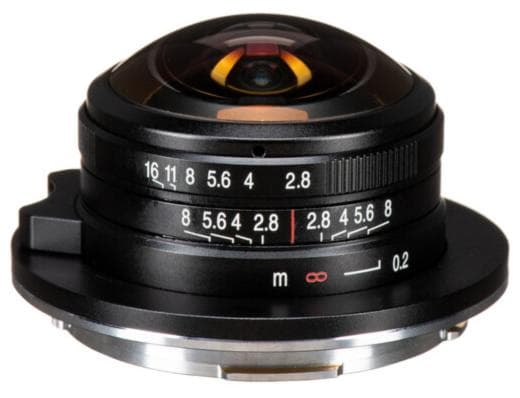 Laowa 4mm f/2.8 Circular Fisheye Lens - Fujifilm X