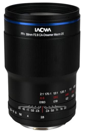 Laowa 58mm f/2.8 2X Ultra Macro APO Lens - L Mount
