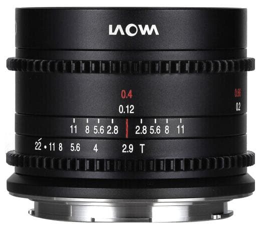 Laowa 9mm T2.9 Zero-D Cine Lens - L Mount