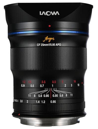 Laowa Argus 25mm f/0.95 CF APO Lens - Canon RF