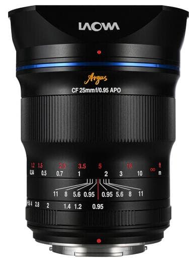 Laowa Argus 25mm f/0.95 CF APO Lens - Sony E