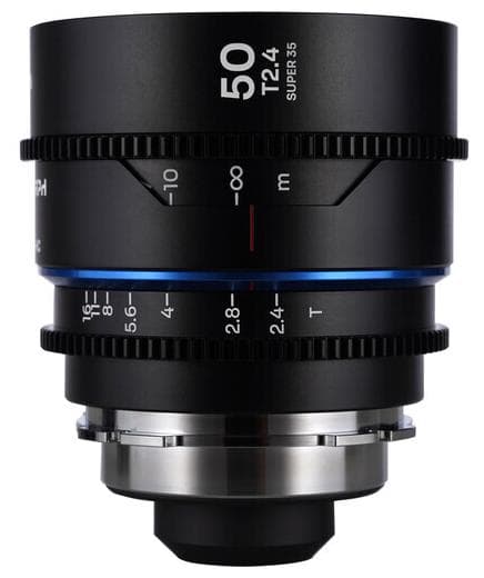 Laowa Nanomorph 50mm T2.4 1.5x S35 Anamorphic Lens - ARRI PL & Canon EF - Blue Flare