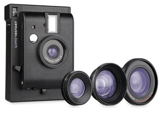 Lomo LI800 Instant Camera + 3 Lens Kit - Black