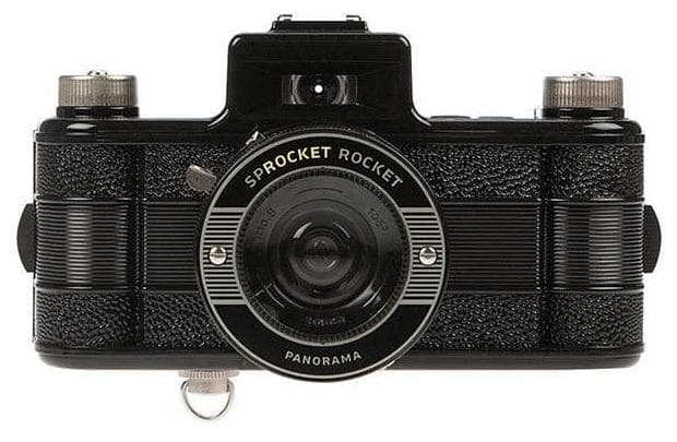 Lomo Sprocket Rocket Panorama Camera BLK