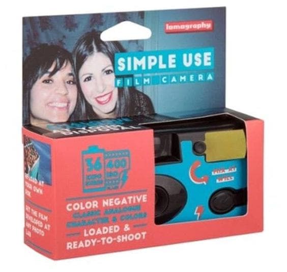 Lomography Simple Use Colour 35mm Camera w/Flash