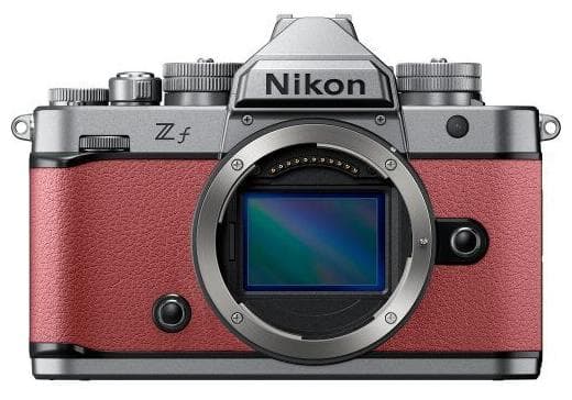 Nikon Z f Mirrorless Camera Body (Silver) Mauve Pink