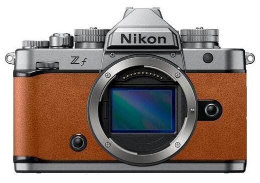 Nikon Z f Silver/CognacBrown with NIKKOR Z 40mm f/2 (SE) Lens