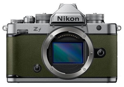 Nikon Z f Silver/Moss Green with NIKKOR Z 40mm f/2 (SE) Lens