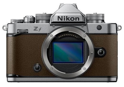 Nikon Z f Silver/Sepia Brown with NIKKOR Z 40mm f/2 (SE) Lens