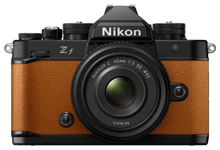 Nikon Z f Silver/Sunset Orange with NIKKOR Z 40mm f/2 (SE) Lens