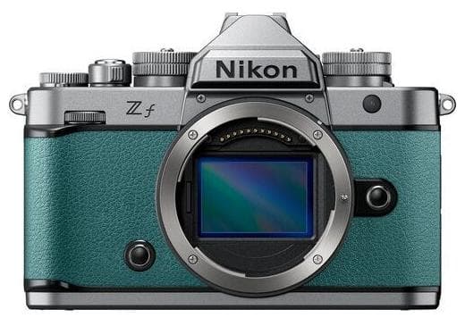 Nikon Z f Silver/Teal Blue with NIKKOR Z 40mm f/2 (SE) Lens