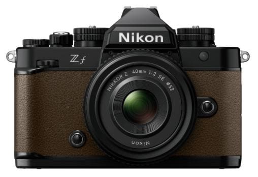 Nikon Z f with Nikkor Z 40mm f/2 SE Lens - Sepia Brown