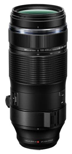 OM SYSTEM M.Zuiko Digital ED 100-400mm f/5.0-6.3 IS II Lens - Black