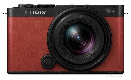Panasonic Lumix S9 with 18-40mm Lens Kit - Red