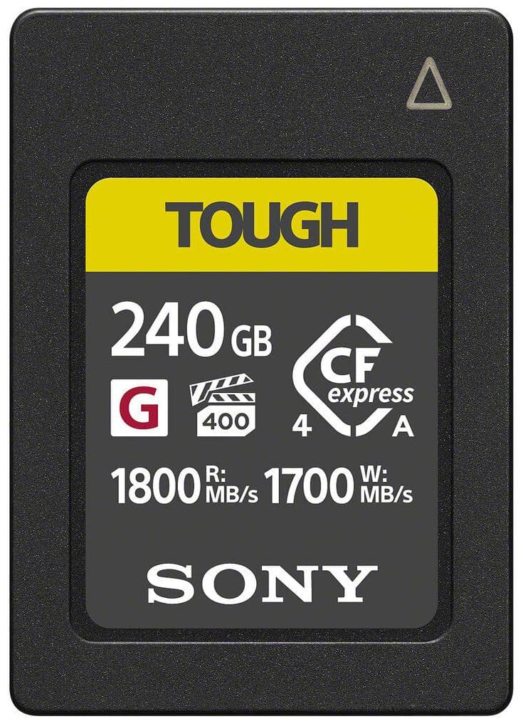 Sony 240GB CFexpress 4.0 Type A 1800MB/s Memory Card
