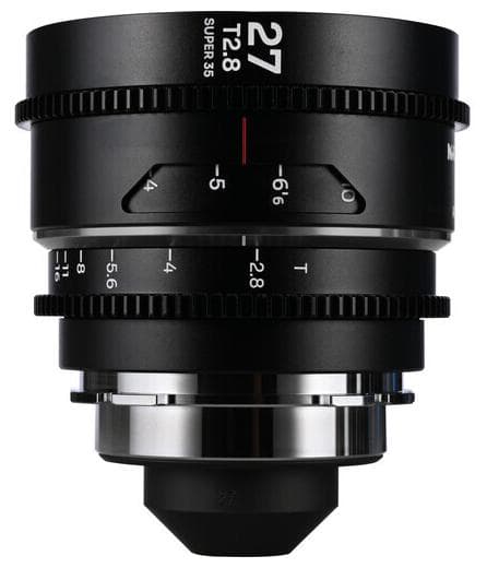 Laowa Nanomorph 27mm T2.8 1.5x S35 Anamorphic Lens - ARRI PL and Canon EF - Silver Flare