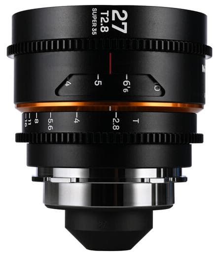 Laowa Nanomorph 27mm T2.8 1.5x S35 Anamorphic Lens - ARRI PL & Canon EF - Amber Flare