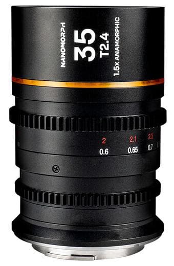 Laowa Nanomorph 35mm T2.4 1.5x S35 Anamorphic Lens - Micro Four Thirds - Silver Flare