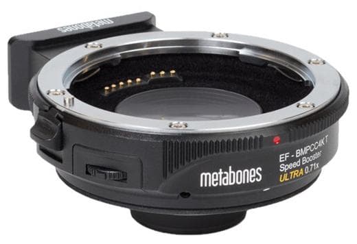 Metabones T Speed Booster Ultra 0.71x Adapter for Canon EF Lens to BMPCC 4K Camera