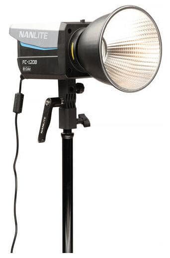 Nanlite FC-120B Bi-Colour LED Limited Edition Bundle (With V-Lock Battery and Grip)